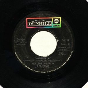 Hamilton, Joe Frank & Reynolds *Annabella /Goin' Down* 45 rpm Vinyl 7" Record